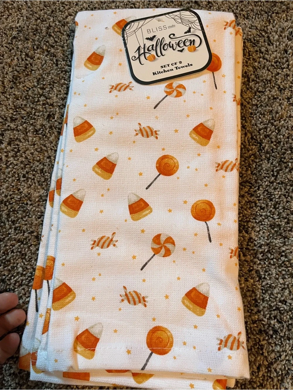 Bliss Studio Halloween hand towels